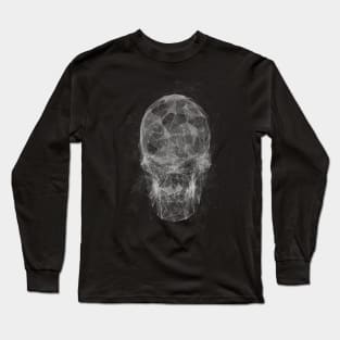 linear skull Long Sleeve T-Shirt